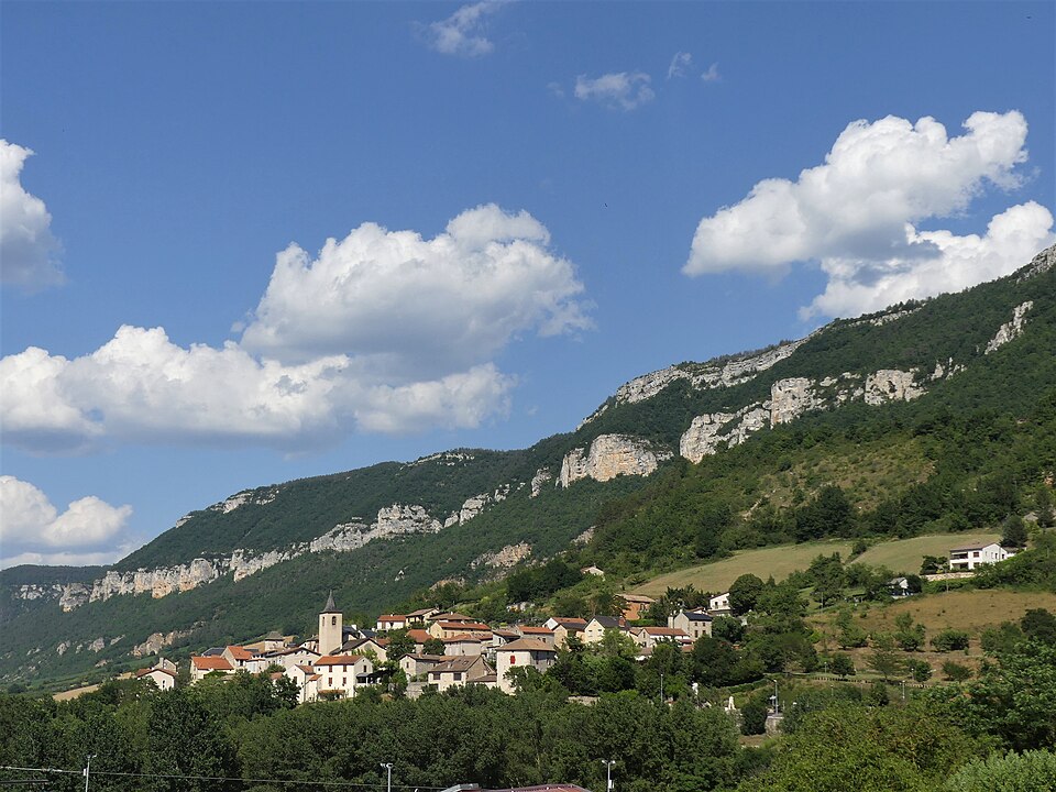 Paulhe bourg depuis Aguessac