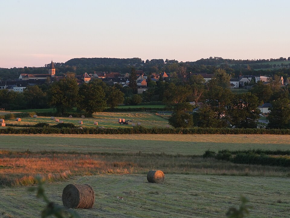 Rignac vue par le nord