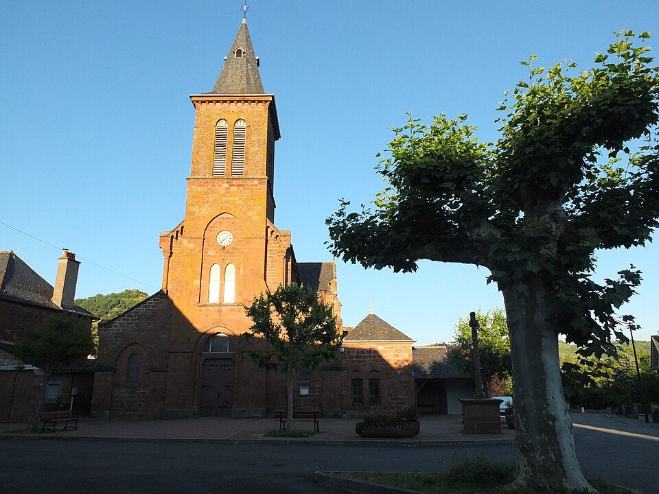 Eglise de Saint — Christophe — Vallon