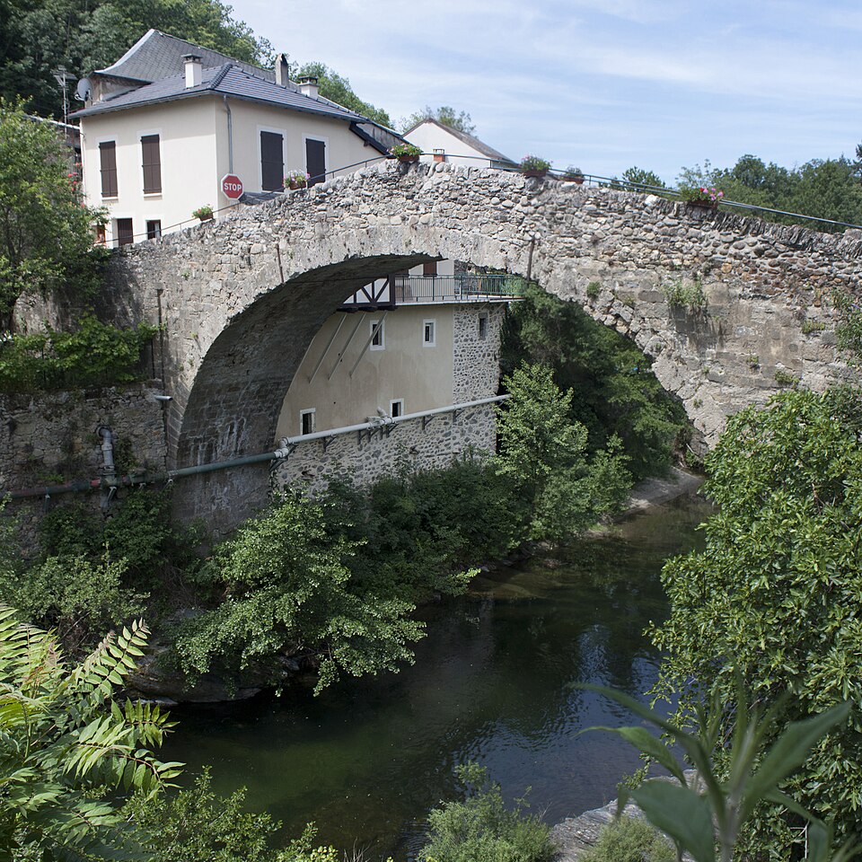 Sain Jean du Bruel — Pont Roman — 20120624