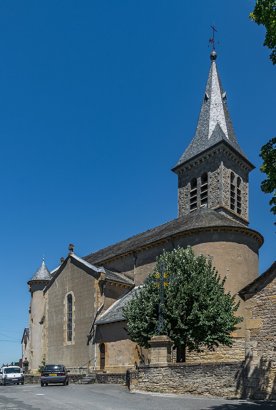 Church in Saint — Martin — de — Lenne 01