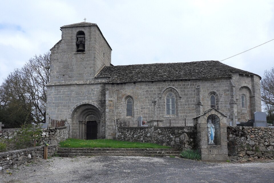 Vezins église de St — Amans — du — Ram
