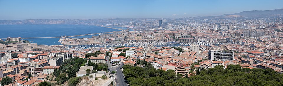View of Marseille from Notre — Dame de la Garde 4