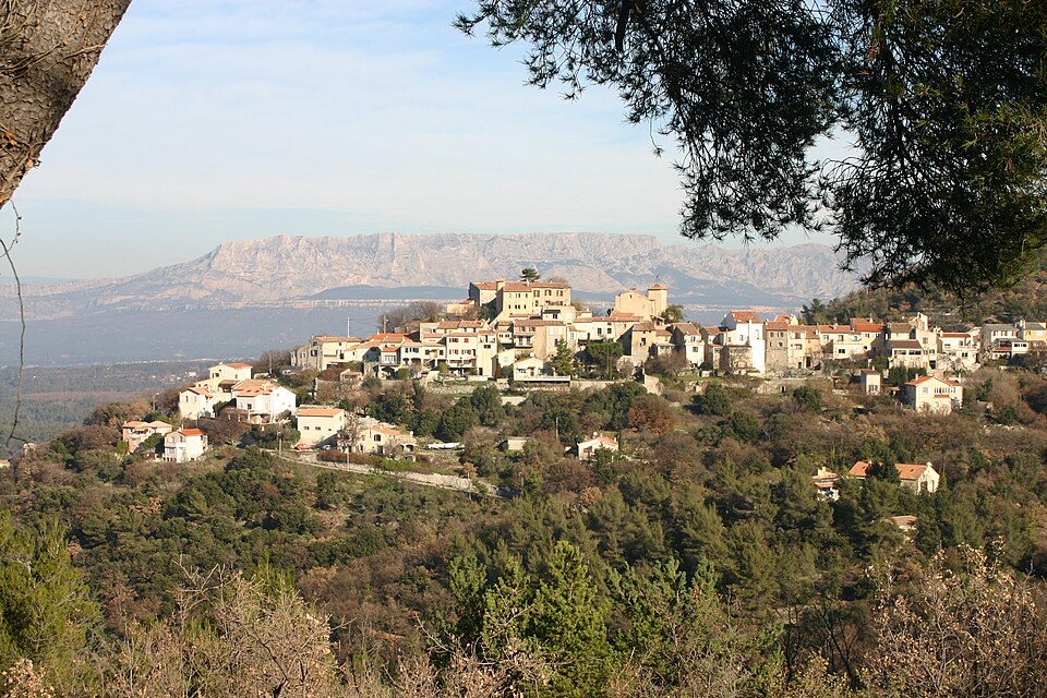 Vue de Mimet