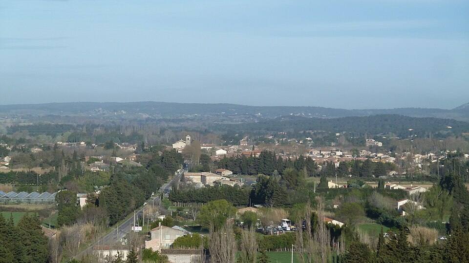 Mouriès vue générale