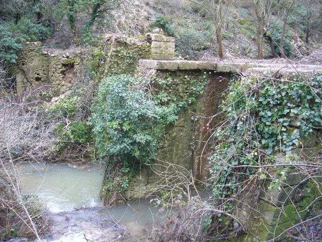 La digue du Moulin du Rossignol