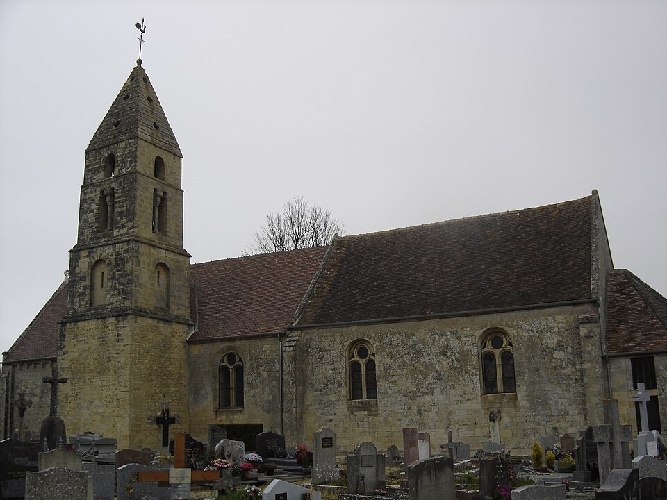 L'église Saint — Martin à Anguerny