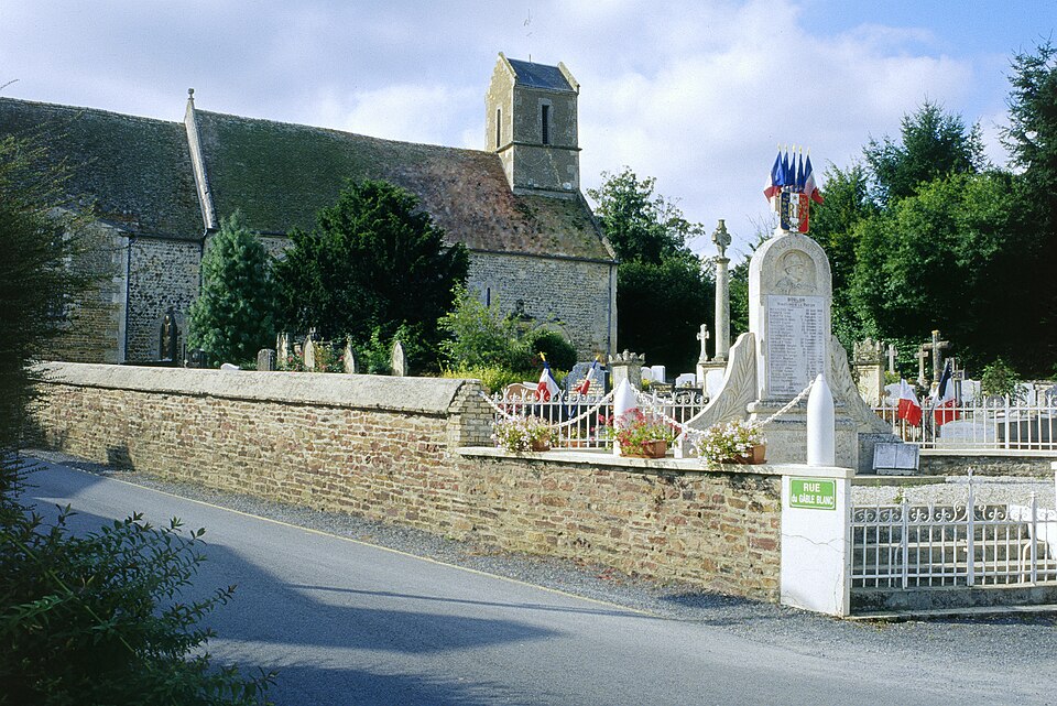 BOULON — Church, cemetery and memorial