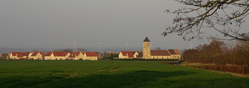 Cauvicourt village