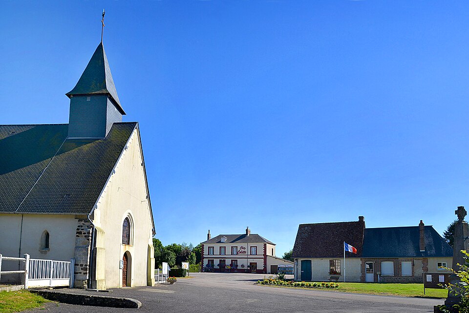 La place du village de Cernay