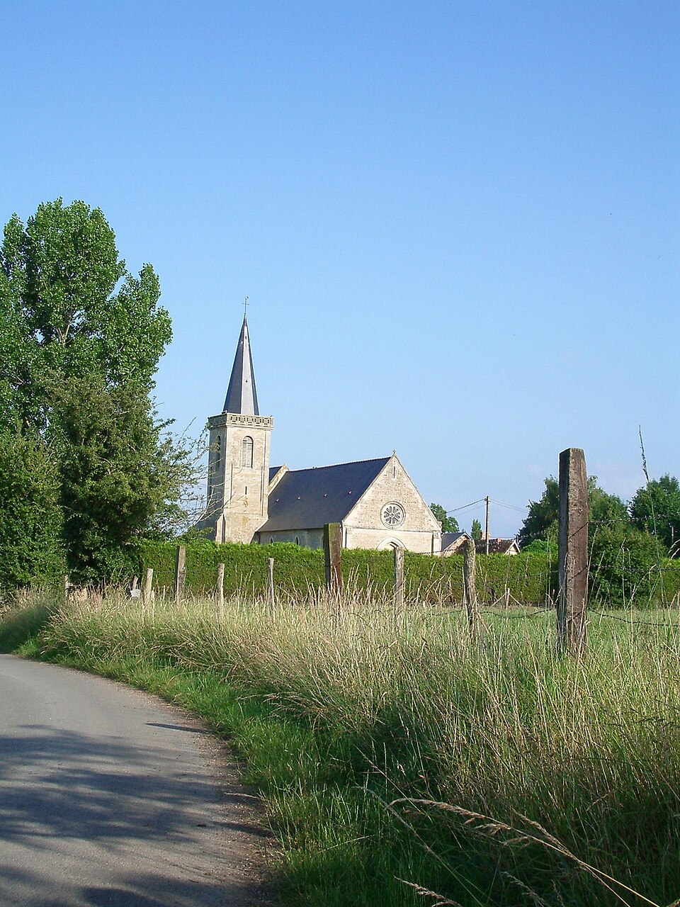 Cléville église