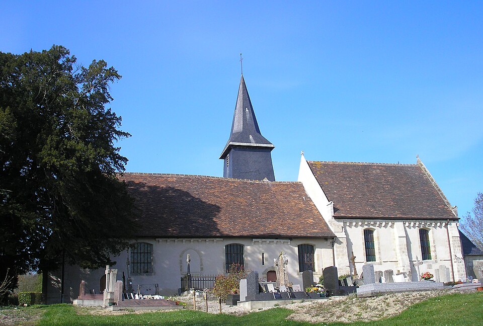FranceNormandieDouvilleEnAugeEglise