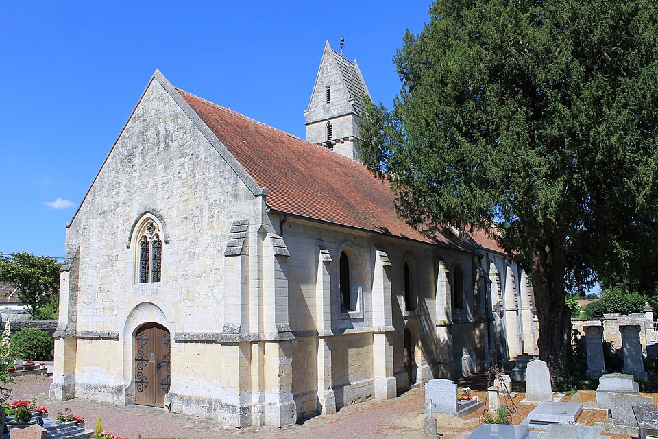 Éterville Église Saint — Jean — Baptiste