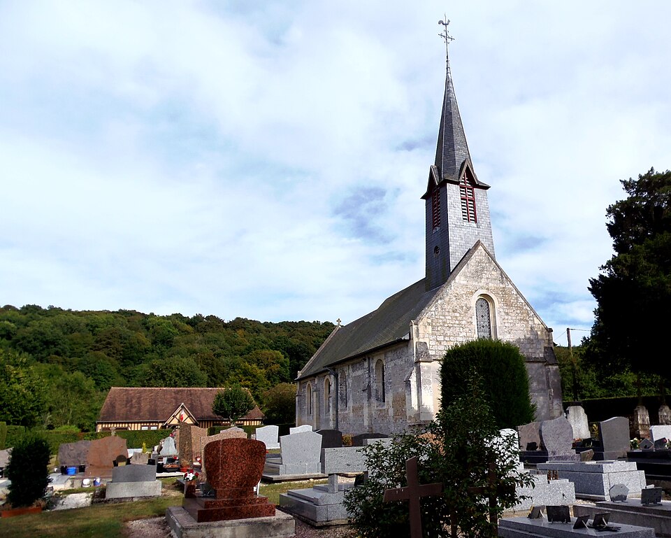 FranceNormandieFiervilleLesParcsEglise