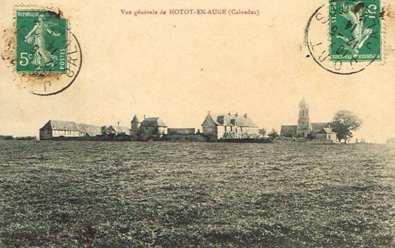Hotot — en — Auge Carte postale 16