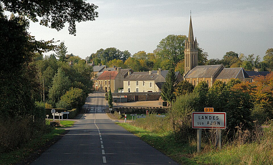 Landes — sur — Ajon