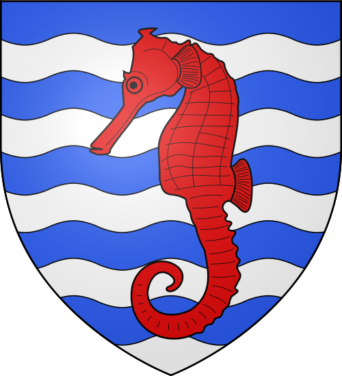 Blason de Merville-Franceville-Plage