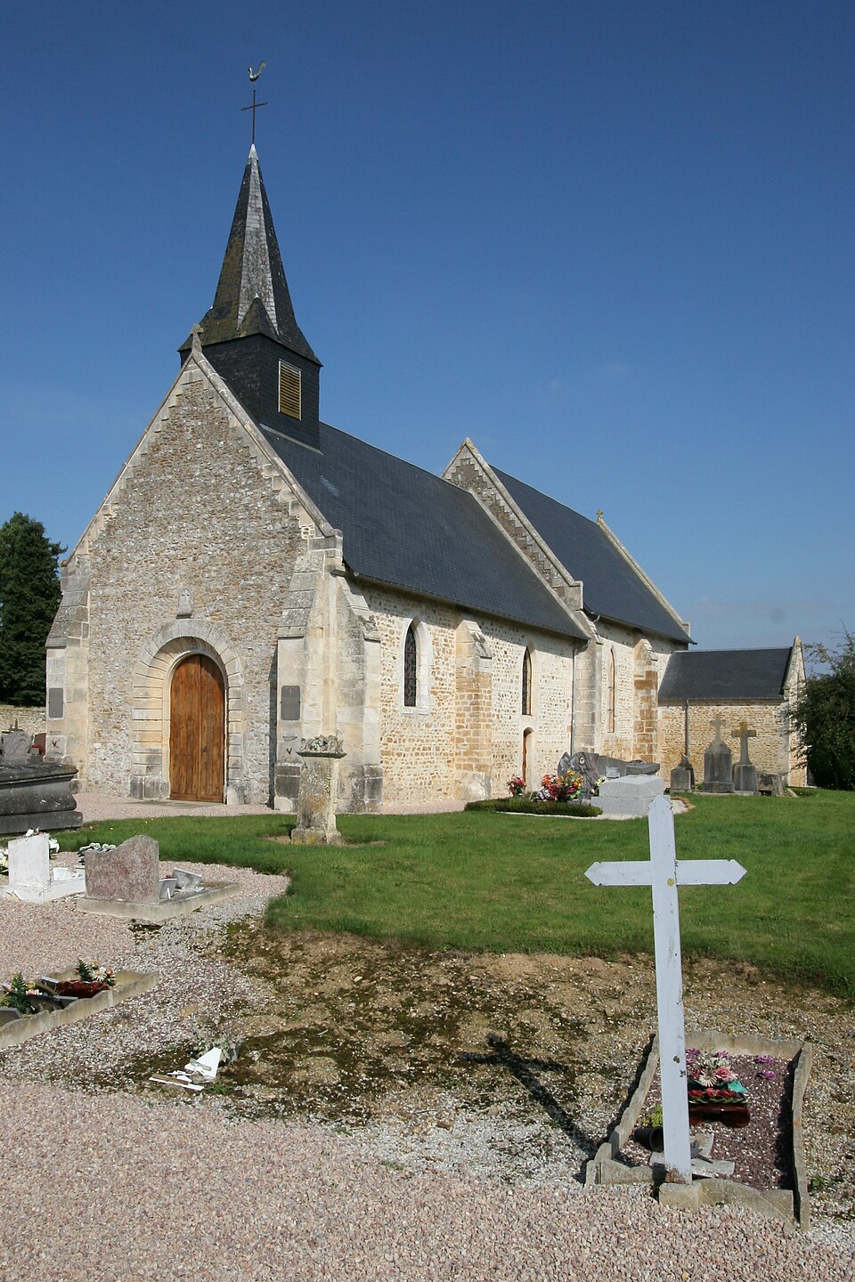 Meslay — Calvados — Eglise — Saint — Cellerin