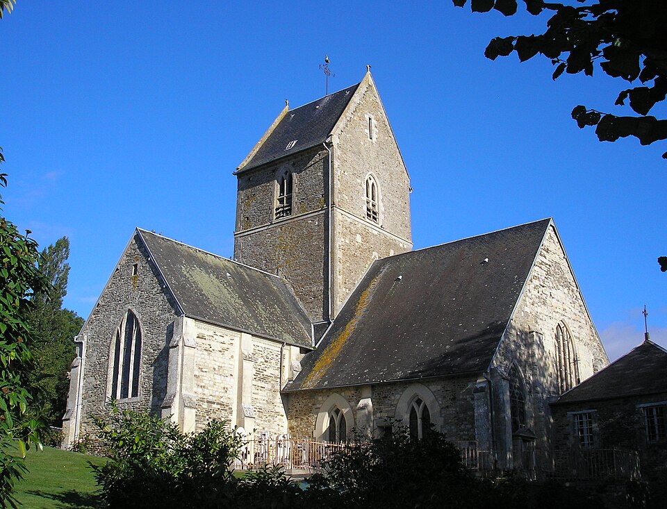 FranceNormandieSaintGeorgesDAunayEglise