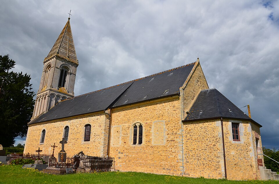 Saint — Marcouf (Calvados) — Eglise Saint — Marcouf (2)
