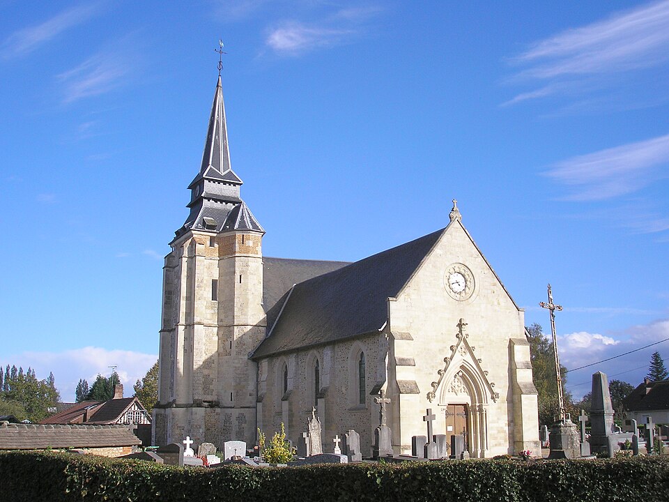FranceNormandieSaintPhilbertDesChampsEglise