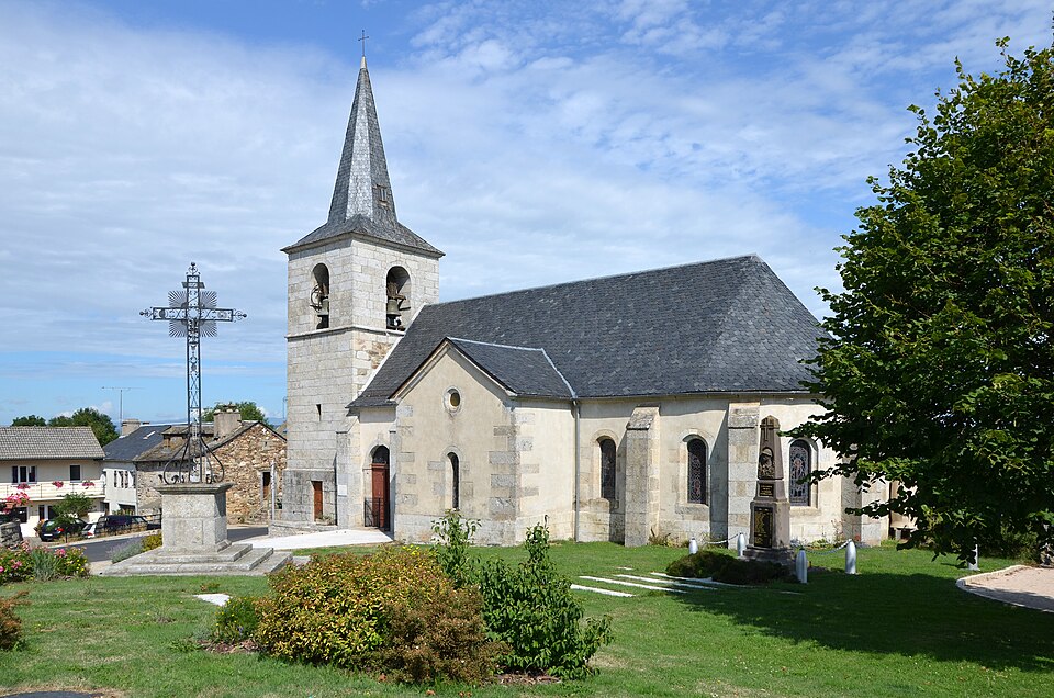 Eglise — de — Fridefont —  — dpt — Cantal — DSC2 — 306