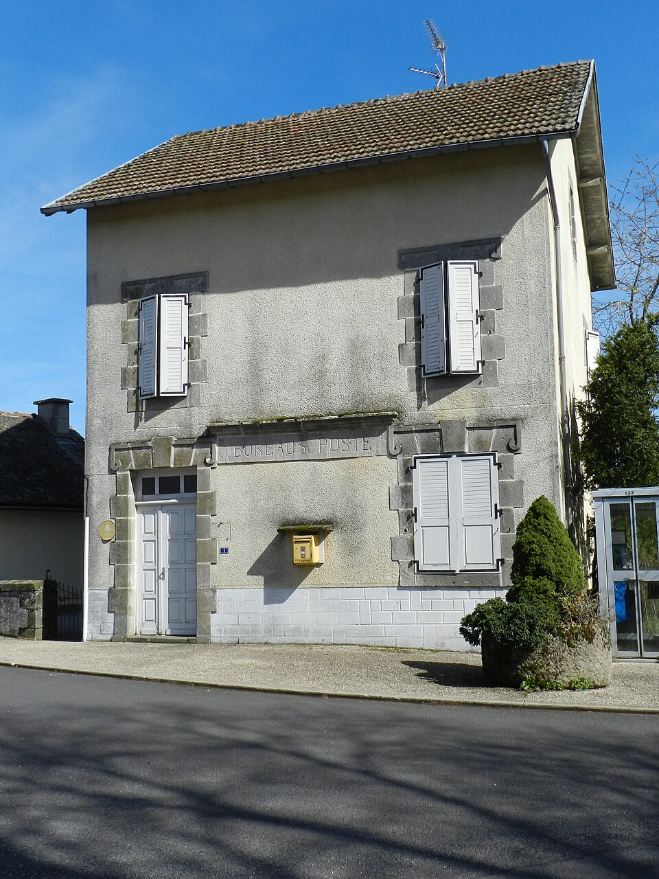 L'ancien bueau de Poste de Prunet