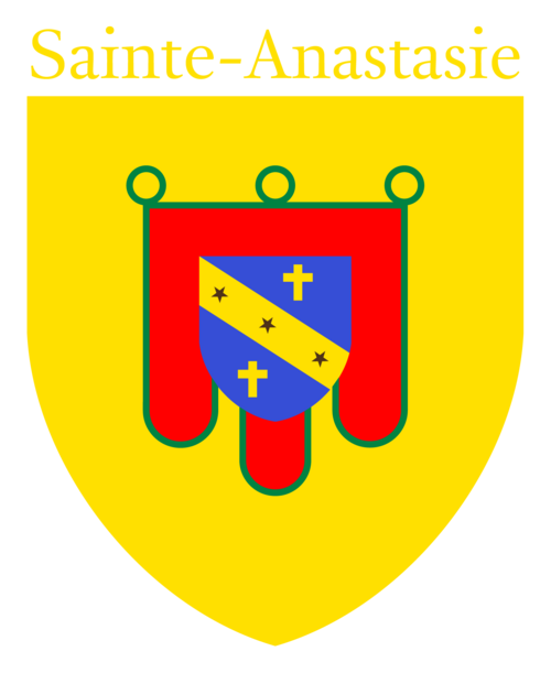 Blason de Sainte-Anastasie