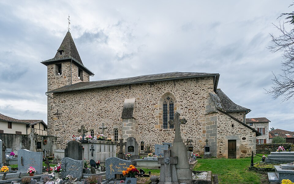 St Rita church in St — Etienne — de — Maurs (20)