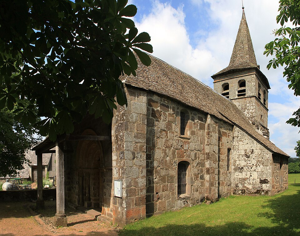 Église Saint — Martin (Saint — Martin — Cantalès) — Façade Sud