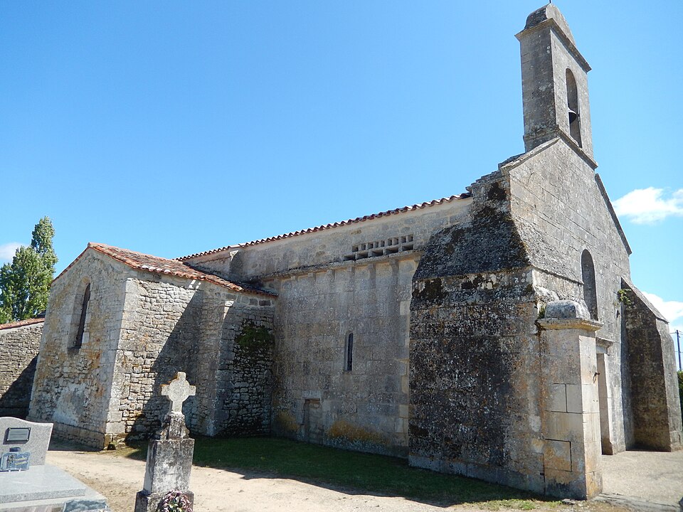 France — 17 — Beaugeay — Église Saint Germain