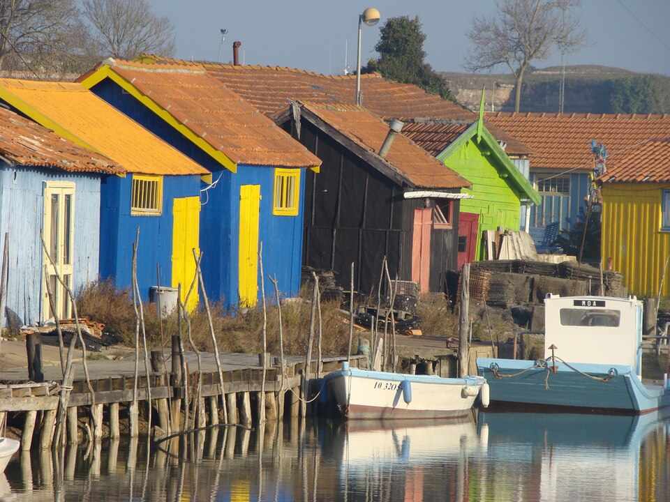 Cabanes ostréicoles au Château — d'Oléron