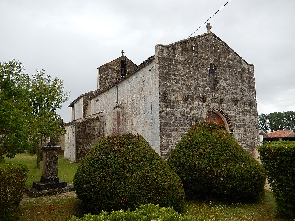 FR 17 Courcerac — Église Saint — Romain 03