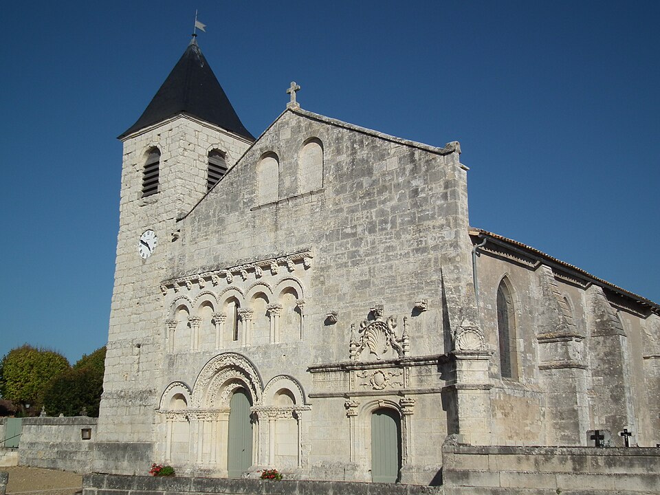 L'église de Fontaine — d'Ozillac