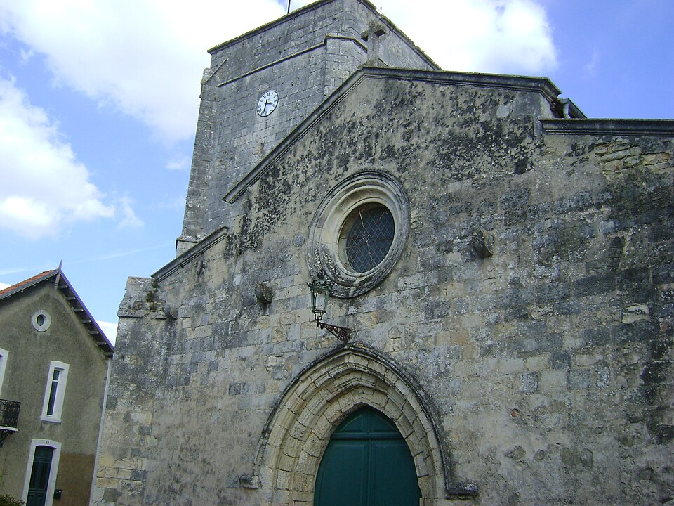 Eglise de Nieul — sur — Mer 2