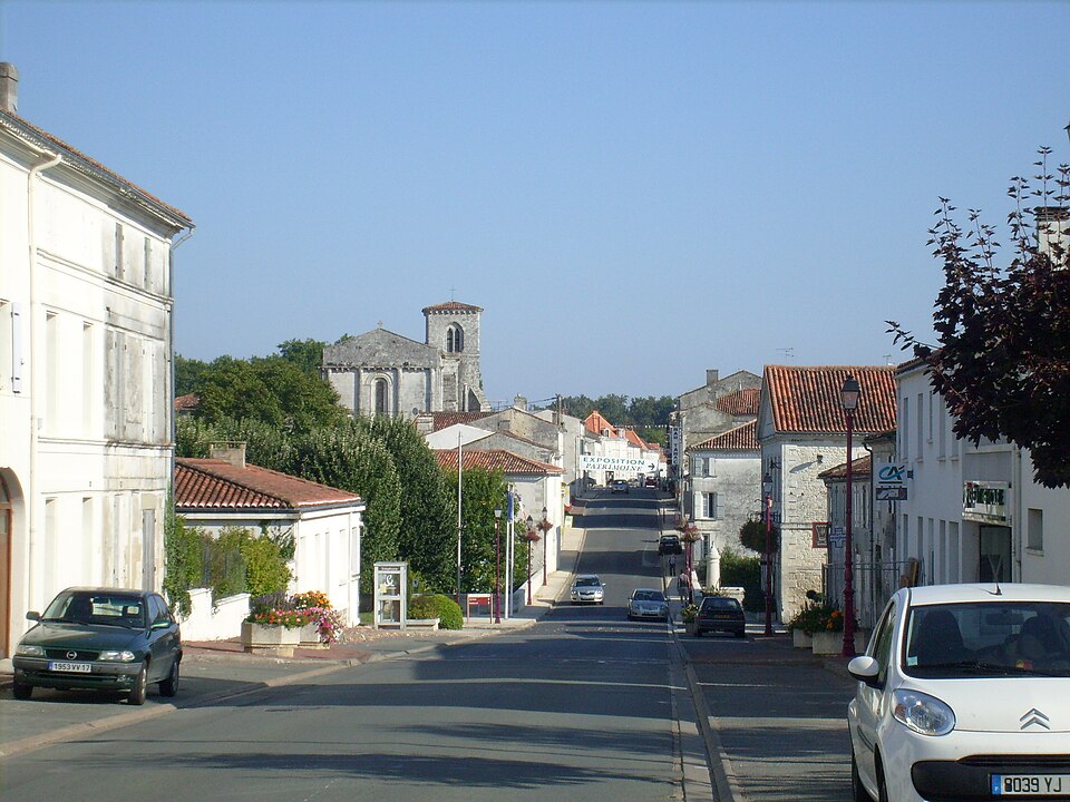 Vue de Saint-Porchaire