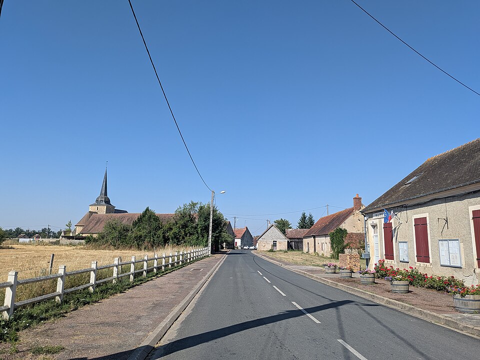 Neuvy — le — Barrois — Vue en arrivant d'Apremont (juin 2026)