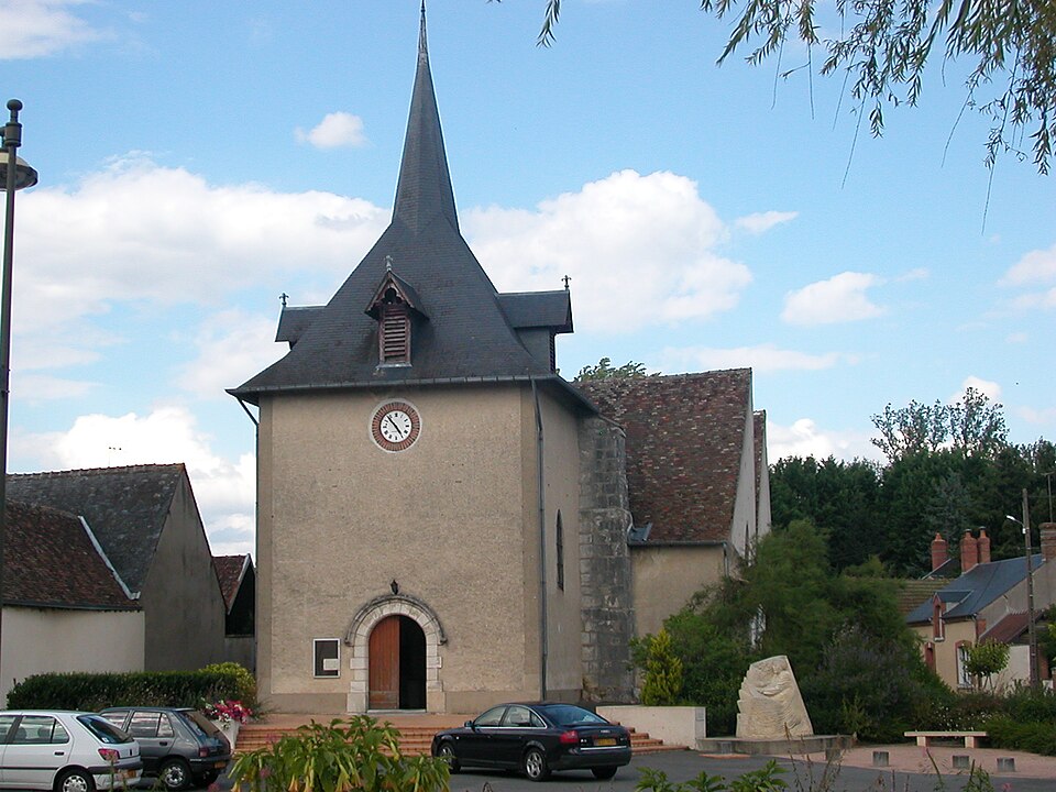 Neuvy — sur — Barangeon église