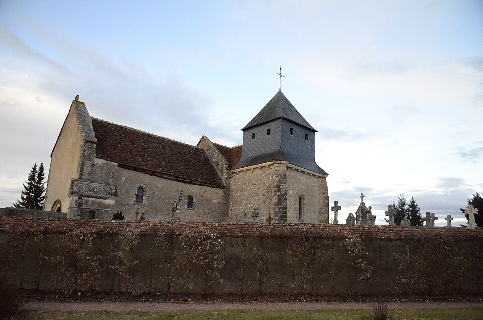 Eglise Saint — Paxent (Nozières, Cher)