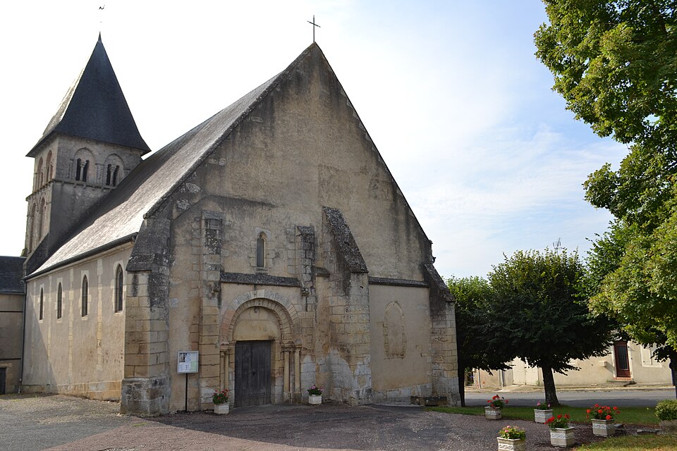 Église d'Ourouer — les — Bourdelins