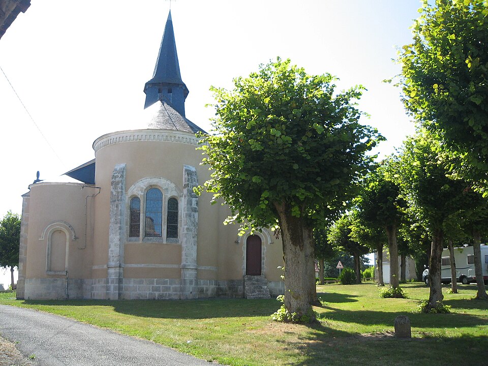 Poisieux chevet eglise