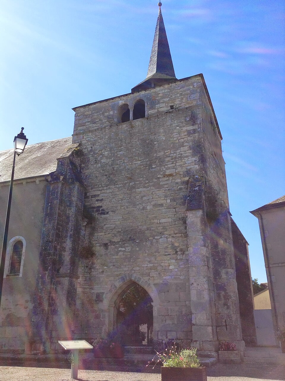 Église Saint — Baudel, Saint — Baudel, Cher