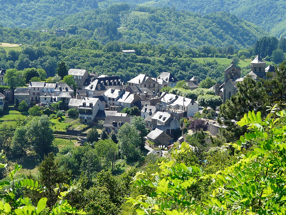 Aubazines vue générale