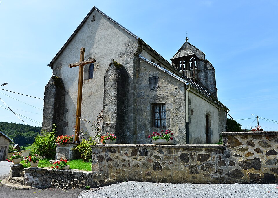 L'église Saint Martial et Saint Antoine de Couffy sur Sarsonne