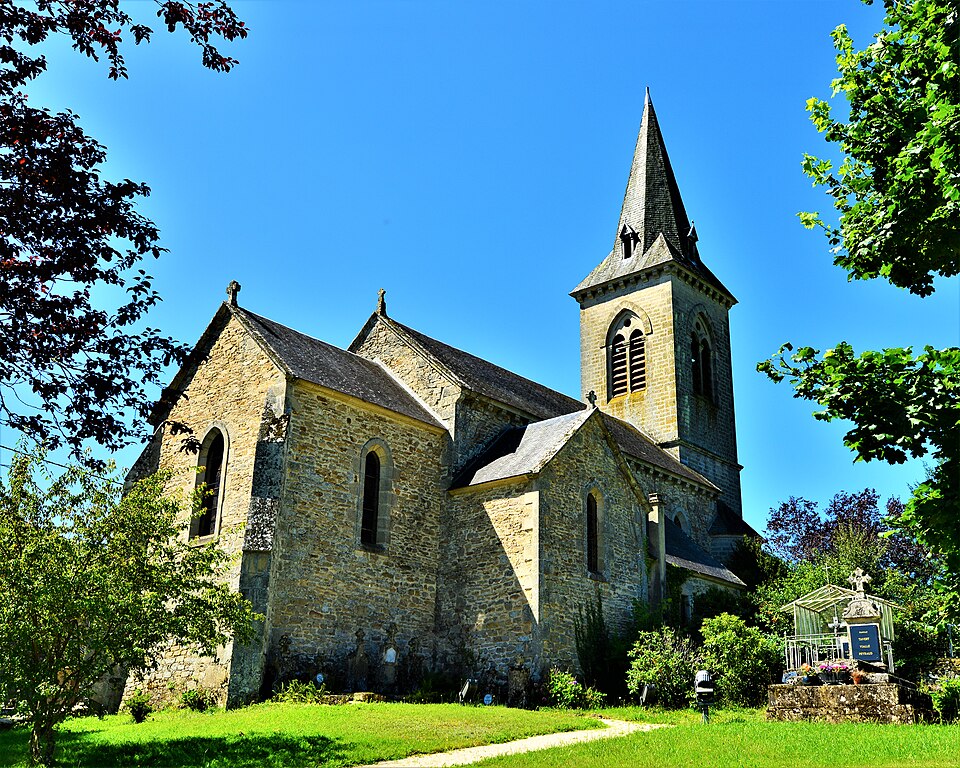 L'église catholique de Madranges
