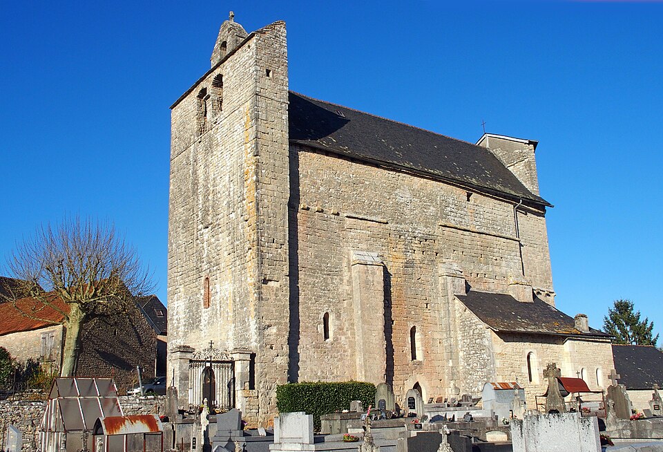Eglise fortifiée de Nespouls