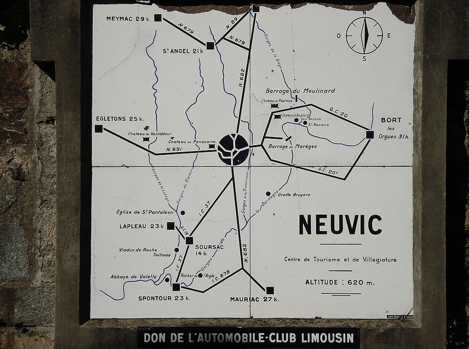 Neuvic Plaque