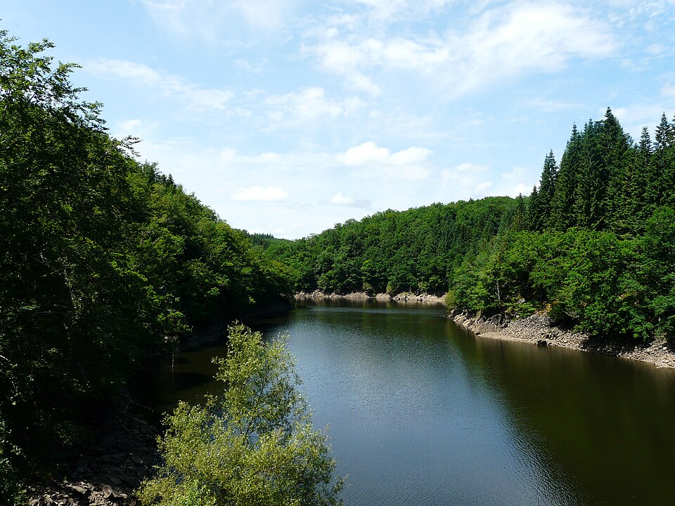 Diège barrage Chaumettes amont