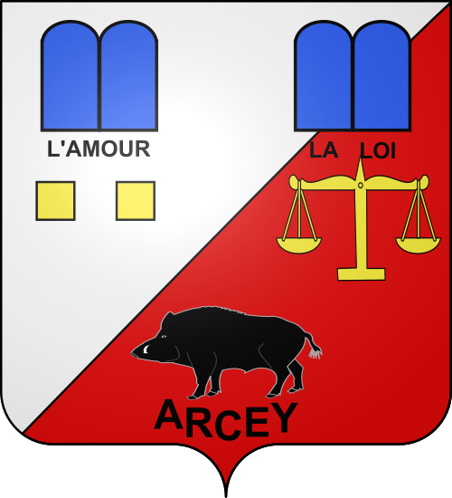 Blason de Arcey