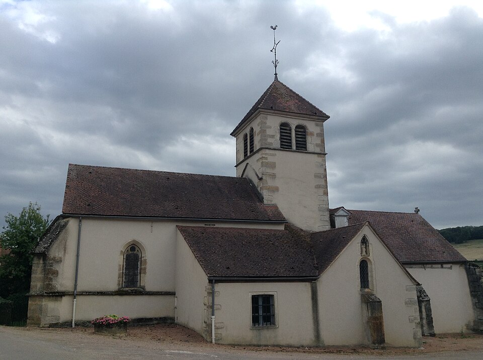L'église Saint — Martin de Beurey — Bauguay